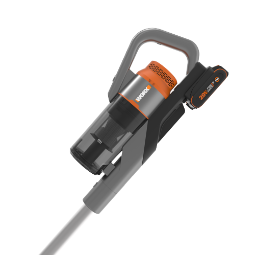 Worx WX038L 20V Cordless Stick Vacuum Tool + 2.0AH Batteries