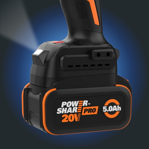 Worx WX276L Nitro 20V Brushless High Torque 1/2' Impact Wrench