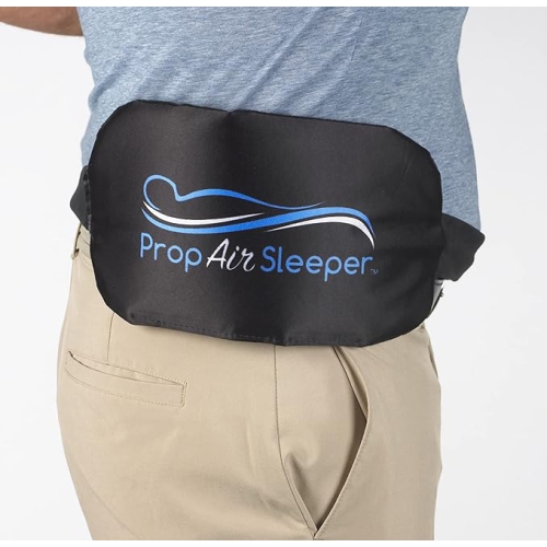 Propair Sleeper Sleeping Support Pillow to Support Your Spine Curvature (Made in Canada) - Black