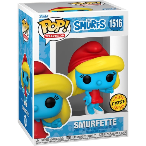 Pop Television les Schtroumpfs 3,75 po - Smurfette n° 1516