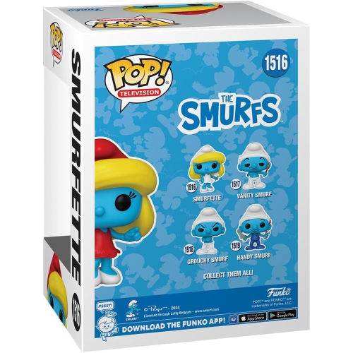 Pop Television les Schtroumpfs 3,75 po - Smurfette n° 1516