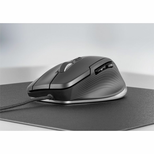 3Dconnexion CadMouse Compact 7200 DPI Wired Optical Mouse - Black -