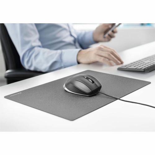 3Dconnexion CadMouse Compact 7200 DPI Wired Optical Mouse - Black -
