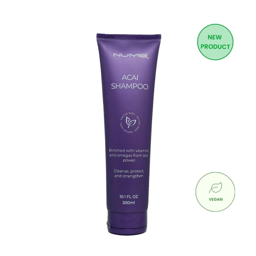 NuMe Acai Shampoo - Revitalize and Nourish Hair with Omega 3,6,9 and Vitamins B, C, and E