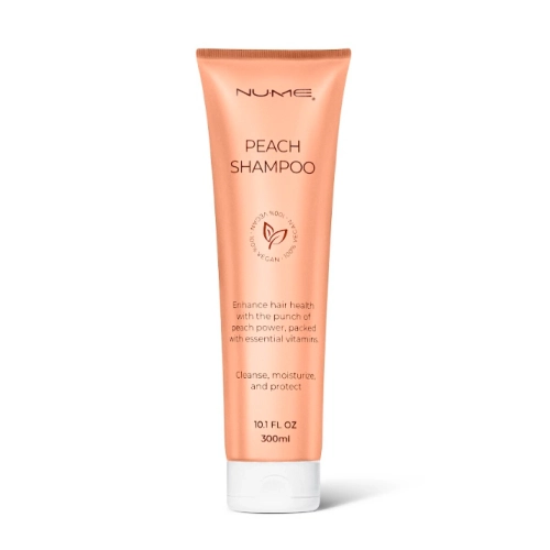 NuMe Peach Shampoo - Enhance Hair Health with Vitamin-Packed Peach Power