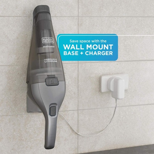 BLACK+DECKER 1.4 Pounds Dustbuster Cordless Handheld Vacuum Dark Grey