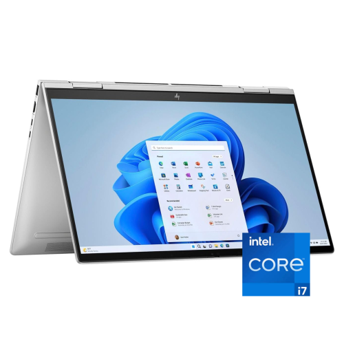 Portable 2-en-1 16 à écran tactile WUXGA Envy X360 de HP, Ultra 7 155U d'Intel, disque SSD d'512&nbsp;Go, mémoire vive 16&nbsp;Go, carte graphique Ir