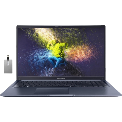 ASUS  Vivobook 15 15.6" Fhd Laptop, Intel Core I5-1240P, 256GB PCie SSD, 16GB Ram, Intel Iris Xe Graphics, Backlit Keyboard, Wi-Fi 6, HDMI, Win 11