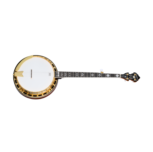 Epiphone Earl Scruggs Golden Deluxe Banjo with Hardshell Case