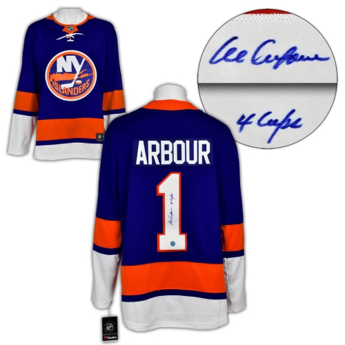 AJ SPORTS  Al Arbour New York Islanders Autographed Fanatics Jersey