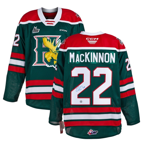 Nathan MacKinnon Signed Halifax Mooseheads CHL CCM Jersey Best Buy Canada