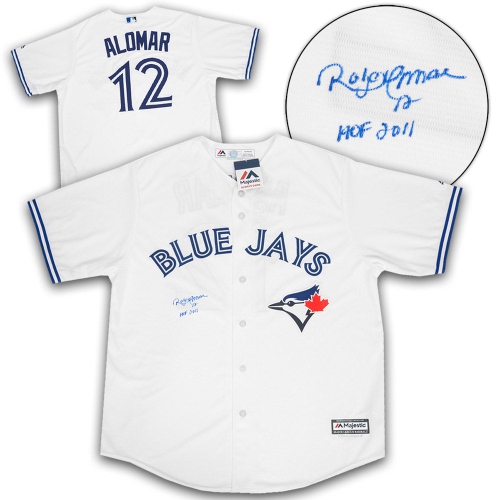 Roberto Alomar Toronto Blue Jays Signed Inscribed Baseball Jersey Best Buy Canada