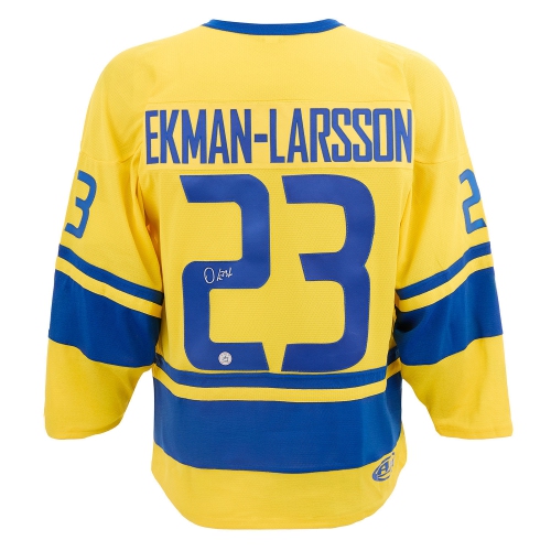 AJ SPORTS  Oliver Ekman-Larsson Autographed Sweden Hockey Jersey
