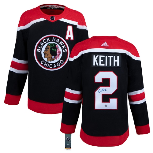 Duncan Keith Signed Chicago Blackhawks Reverse Retro adidas Jersey