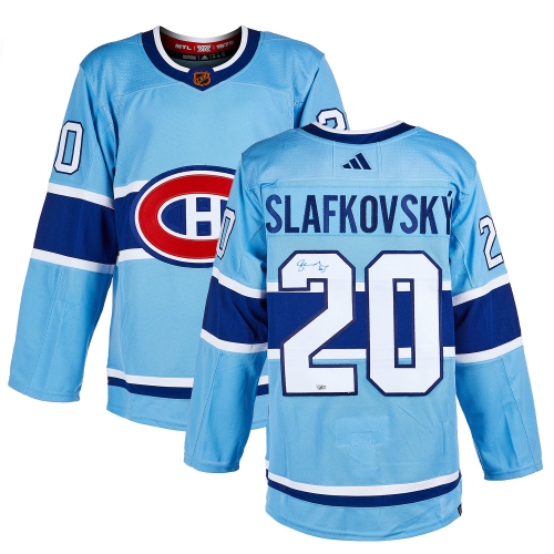 Juraj Slafkovsky Signed Montreal Canadiens Reverse Retro 2.0 adidas Jersey Best Buy Canada