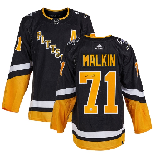 Evgeni Malkin Signed Pittsburgh Penguins Alt City adidas Jersey Best Buy Canada