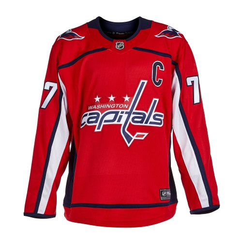 Adam Oates Autographed Washington Capitals Red Fanatics Jersey