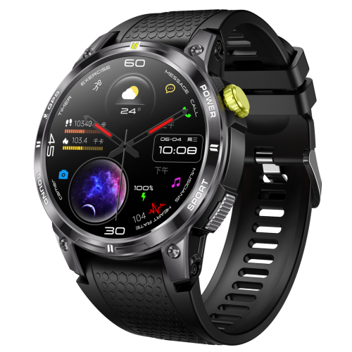 TUTT GPS AMOLED Metal Rugged Smart Watch | Compass | IP68 Military 128MB 2 Straps | Always On Display Option NX18 Pro Men Women Very comfortable smart watch