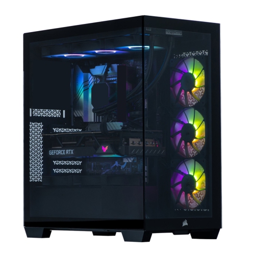 Ordinateur de jeu Zonic – Core i9-14900KF d'Intel à refroidissement liquide, GeForce RTX 4070 TI SUPER DLSS – Performance alimentée par intelligence