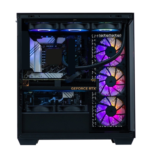 Zonic Gaming PC - Liquid Cooled Intel i9-14900KF, GeForce RTX 5070 GDDR7 DLSS - AI Powered Performance, 32GB DDR5, 1TB SSD, Built in WiFi &