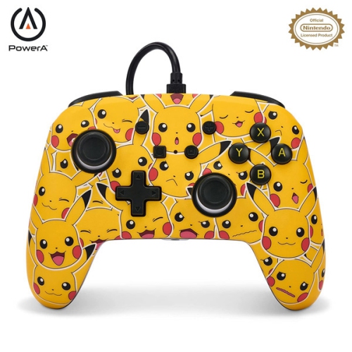 Pokemon Pikachu Moods Wired Nintendo Switch Controller