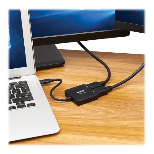 Tripp Lite 0.09 m USB-C to HDMI Adapter - Gray (U444-06N-H4GUSC)