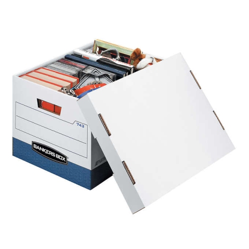 Fellowes Bankers Box 10-pack Heavy-duty Letter/Legal Records Storage Boxes