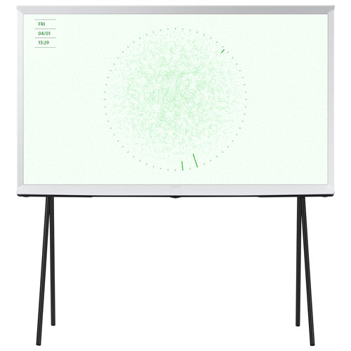 Samsung The Serif LS01D 43" 4K UHD HDR QLED Tizen Smart TV (QN43LS01DAFXZC) - 2024