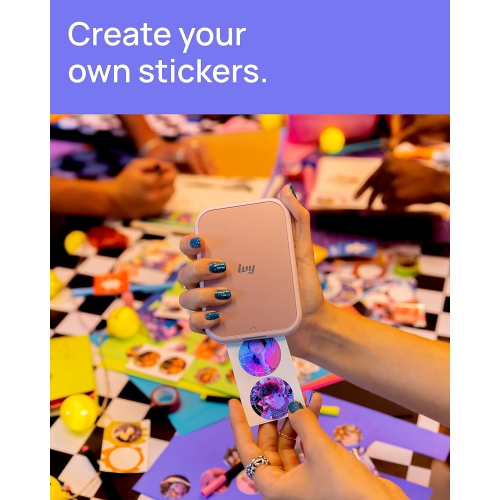 Mini-imprimante photo sans fil IVY 2 de Canon - Blanc pur