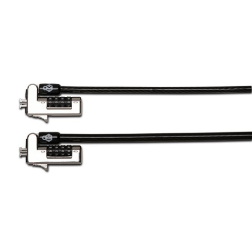 Kensington Slim NanoSaver Combination Ultra Cable Lock - Silver