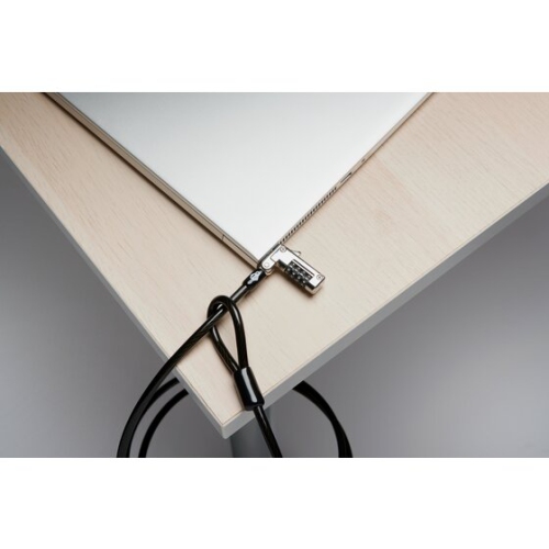 Kensington Slim NanoSaver Combination Ultra Cable Lock - Silver