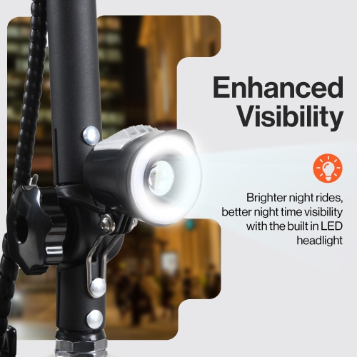 SuperHandy Mobility Scooter Explorer – 4 Wheels, 500W Brushless Motor, 48V-2Ah/4Ah Battery, 350LBS Capacity, 6.25mph Top Speed, Lightweight Aluminum