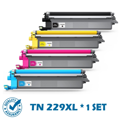 Remplacement compatible imprimante Pro™ 1Set pour Brother TN229 XL Cartouche de toner haut rendement HL-L3220CDW L3280CDW L3295CDW HL-L3300CDW
