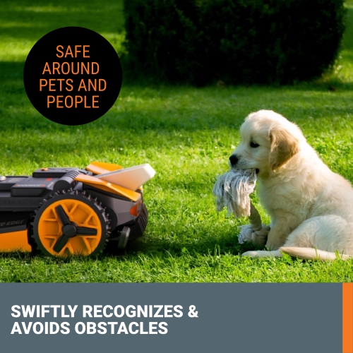 Worx WR230 Landroid Vision 20V Boundaryless Robotic Lawn Mower