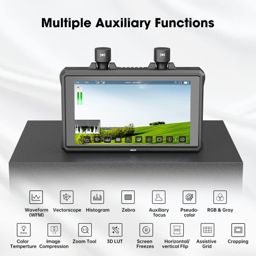 Refurbished - Hollyland Mars M1 5.5 Inch Monitor with Built-in Video Transmitter/Receiver Single Pack