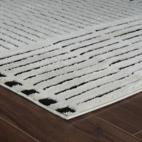 Rug Branch Domus Abstract Indoor Area Rug, Cream Green