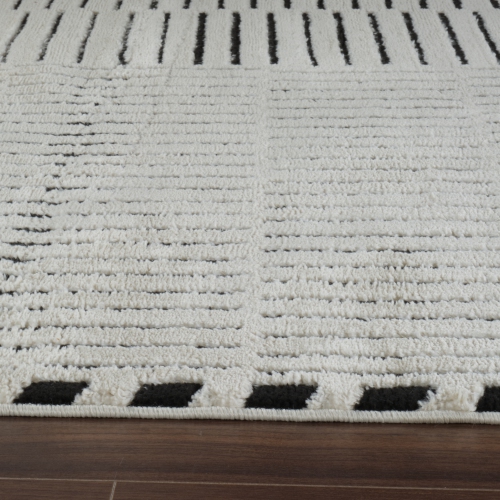 Rug Branch Domus Abstract Indoor Area Rug, Cream Green