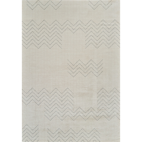 RUG BRANCH  Kiva Modern Chevron Beige/cream Indoor Area Rug