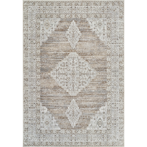 RUG BRANCH  Anara Traditional Classic Medallion Beige/brown Indoor Area Rug