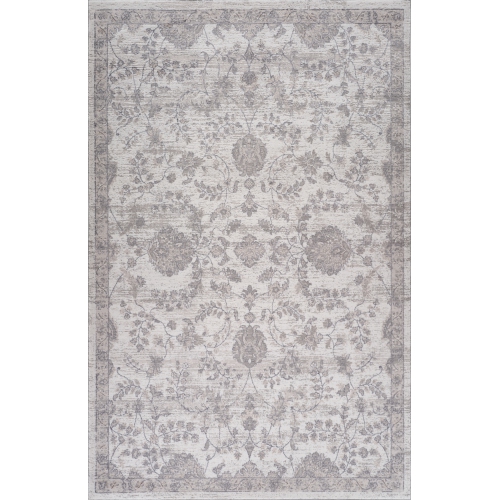 RUG BRANCH  Carmi Traditional Floral Medallion Beige/grey Indoor Area Rug