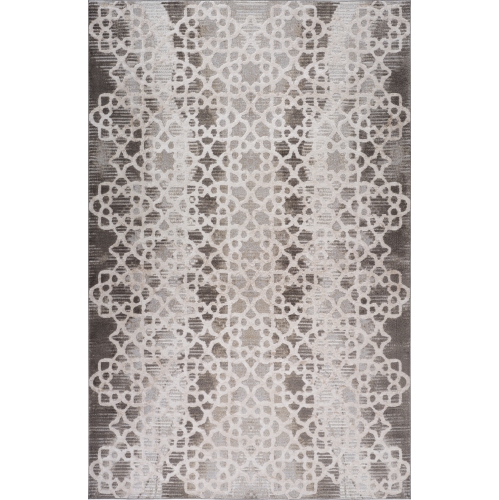 RUG BRANCH  Zahra Contemporary Trellis Brown/beige Indoor Area Rug