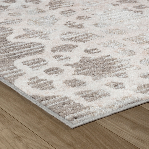 Tapis d'intérieur Rug Branch cadence Vintage, beige/gris