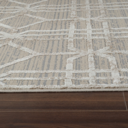 Rug Branch Nomad Modern Abstract Indoor Area Rug, Beige Brown