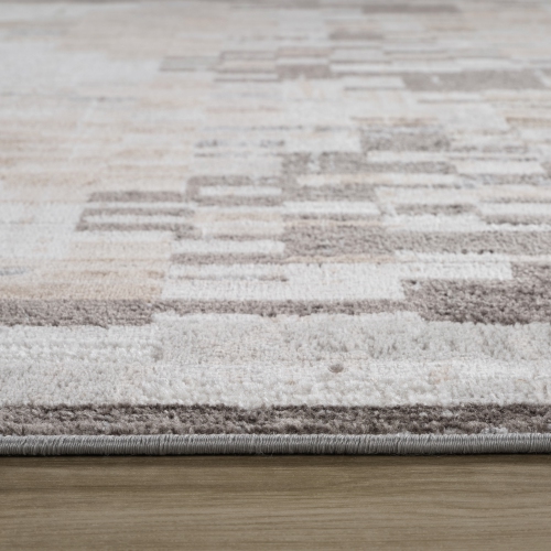 Rug Branch Cadence Abstract Indoor Area Rug, Beige Cream