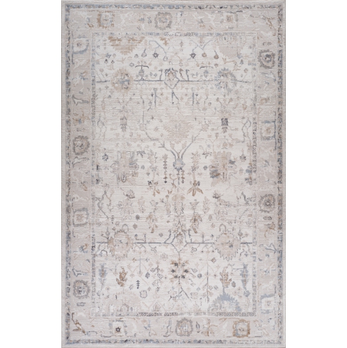Rug Branch – Tapis d’intérieur scandinave à l’aspect vieilli Atlas, bleu