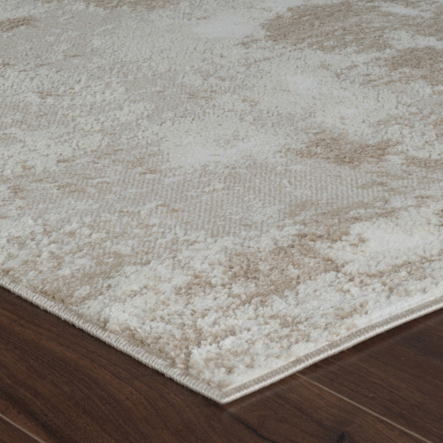 Rug Branch Nomad Coastal Abstract Indoor Area Rug, Beige Cream