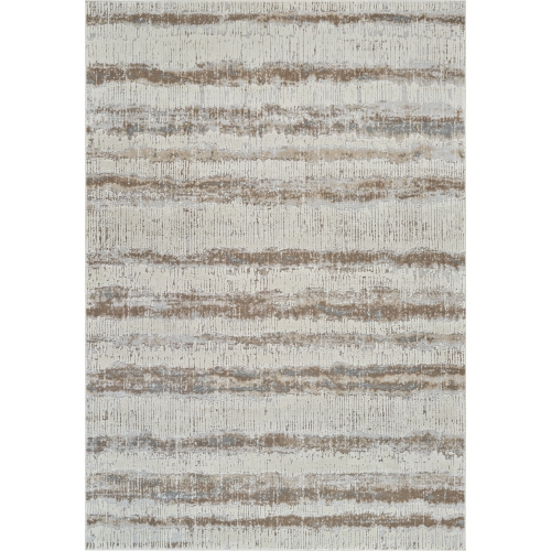 RUG BRANCH  Nomad Abstract Abstract Indoor Area Rug, Beige In Brown