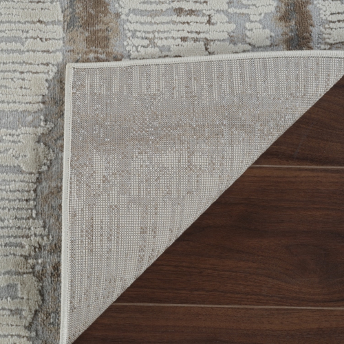 Rug Branch Nomad Abstract Abstract Indoor Area Rug, Beige Brown