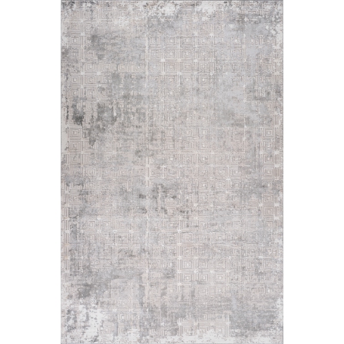 RUG BRANCH  Nordvik Contemporary Textured Abstract Grey/beige Indoor Area Rug
