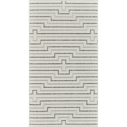 RUG BRANCH  Ansel Contemporary Geometric Cream/beige Indoor Area Rug